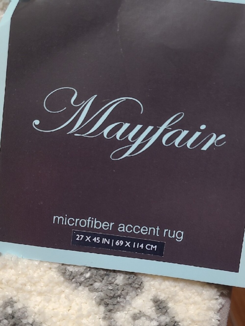 Diamond Fringe Bath Rug - Picture 3 of 7
